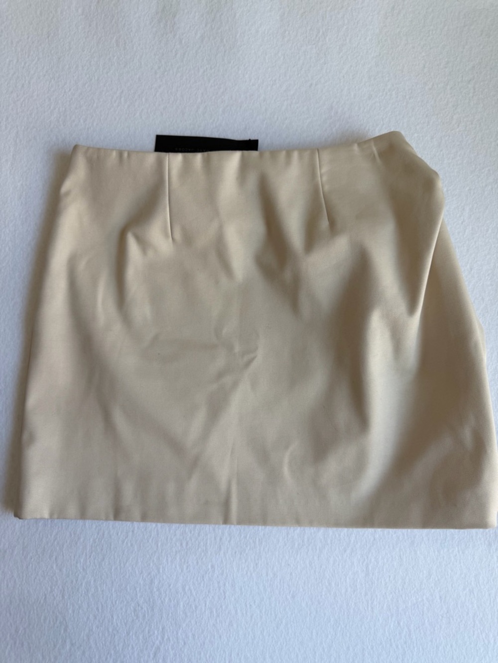 Marc by Marc Jacobs NWT Fold Front Mini Skirt Size 4 Talc $478 Retail - Picture 8 of 15